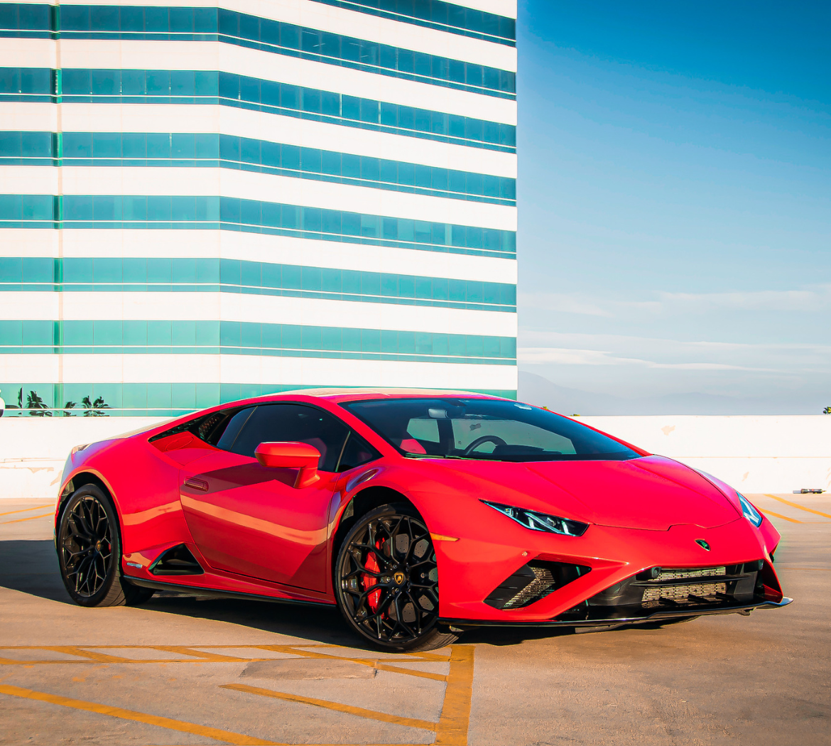 2021 Lamborghini Huracan Evo Red